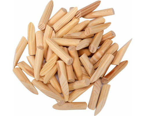 Кілки сполучні, деревяні VOREL l= 42 мм, Ø= 9,3 мм, паков. 50 шт [100]