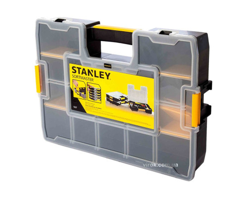 Органайзер STANLEY пластмасовий з переставними перегородками 43х9х33 см
