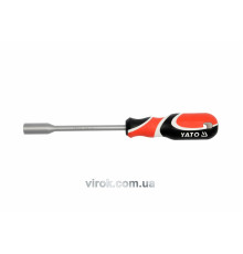 Викрутка торцева YATO з магнітним наконечником: М= 6 мм, L= 242 мм, CrV [6/120]