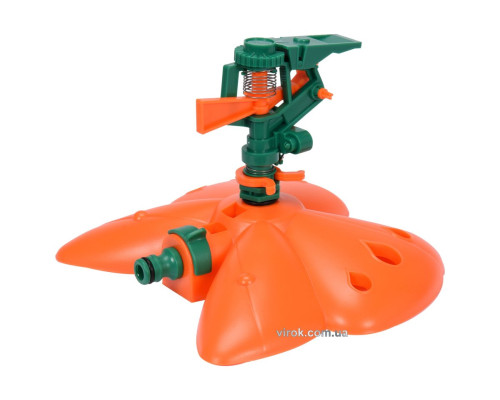 Ороситель импульсный 6-режимный FLO к шлангу 1/2", предел действия - 24 м, ABS-пластик [48]