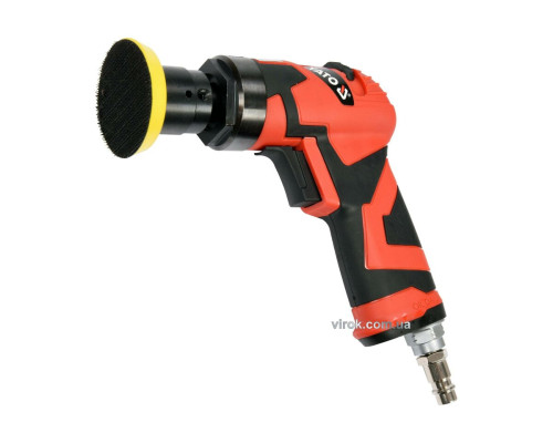 Шліфмашина пневматична YATO ексцентрикова , з диском Ø=50мм, 0.63 MPa, спожив. повітря-113 л/хв [20]