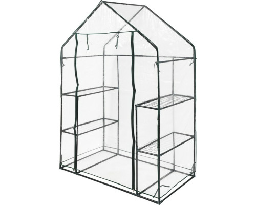 Міні-теплиця присадибна складана FLO, 143х 73х 195 см з плівкою ПВХ [1]