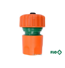 Муфта швидкоз'ємна FLO з водо-стопом для водяного шланга 3/4" [30/240]