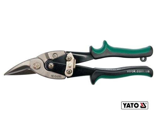 Ножницы по металлу YATO "профи": L= 250 мм, правые [6/36]