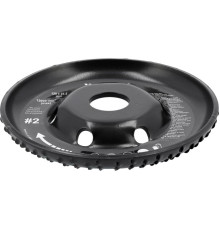 Диск-фреза радіальний до КШМ YATO по дереву, шпаклівці, гіпсу; Ø=120/22.2 мм, t= 16/13мм шорстк №2