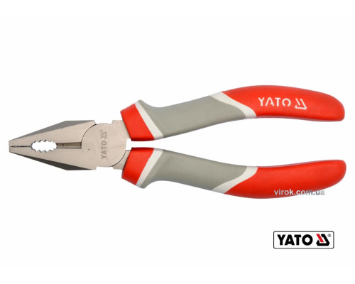 Плоскогубці комбіновані YATO : L= 200 мм [6/36]