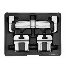 Засоби для знімання шківа в ГРМ двигуна VAG YATO з тримачем веретена- М17, межа дії- 45 мм, 5 елем.