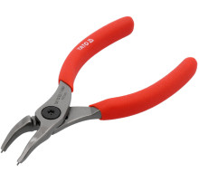 Щипцы SEGERA для стопорных колец YATO гнуты под 45° сжатые, l= 140 мм, развед- 8-13 мм [6/48]