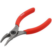 Щипці SEGERA для стопорних кілець YATO гнуті під 45° стискні, l= 140 мм, розвід- 8-13 мм [6/48]