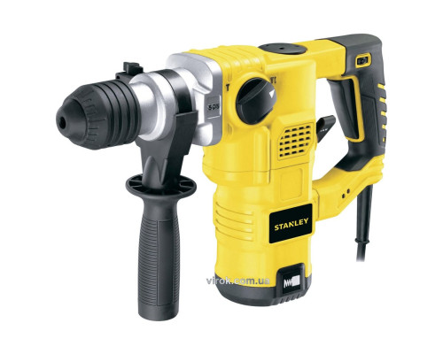 Перфоратор мережевий SDS+ STANLEY : P= 1250 Вт. J= 3,5 Дж. в кейсі
