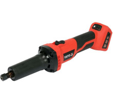 Шлифмашина прямая аккумуляторная YATO: Li-Ion 18V, шпиндель Ø=6мм, 8000-26000об/мин(БЕЗ АККУМУЛЯТОРА)