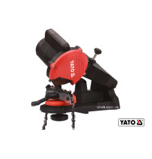 Верстат для заточування ланцюгів мережевий YATO: 85Вт, 5500 об/хв, кут-0-35°, диск-108/ 23x3.2мм [4]
