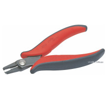 Кусачки діагональні торцеві NWS : зігнуті леза 30°, L= 141 мм, Ø≤ 1 мм