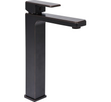 Змішувач води FALA для умивальника, високий "RETRO BLACK 3" з кульовим регулятором [12]