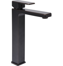 Змішувач води FALA для умивальника, високий "RETRO BLACK 3" з кульовим регулятором [12]