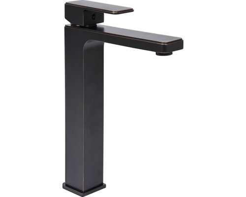 Змішувач води FALA для умивальника, високий "RETRO BLACK 3" з кульовим регулятором [12]