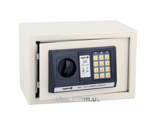 Сейф з електронним замком VOREL 31х20х20см [1/40]