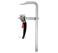 Струбцина з важільним затискачем, стальна, тип "F" YATO; l= 300 мм, h= 100 мм [2/12]