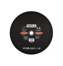 Диск відрізний по металу YATO : Ø= 355 x 25,4 мм, h= 3,2 мм до YT-82180  [25]