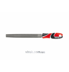 Напильник по металлу YATO, полукруглый l=300 мм, #2 [10/40]