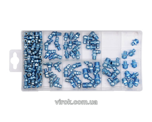 Набор ниппелей для смазки YATO 110 шт [5/20]