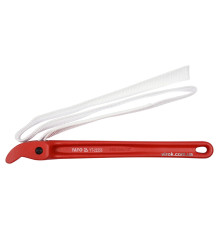 Ключ до труб Ø≤ 200 мм (8") ремінний YATO з нейлону, L = 300 мм [5/50]