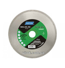 Диск алмазний по кераміці VULCAN TILE; Ø= 180 x 25,4 мм