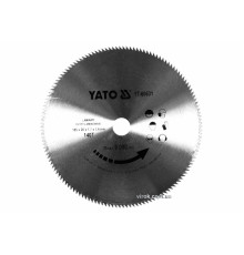 Диск пиляльний по ламінованих плитах, ламінату YATO: Ø=185x1.7x20 мм, 140 зубців, R.P.M до 9000 1/хв