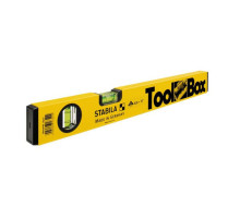 Рівень STABILA TOOLBOX : L= 43 см. точн 0,50 mm/m. 2 капсули