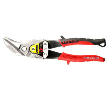 Ножиці по листовому металу STANLEY "FatMax" : L= 250 мм, ліві вигнуті, гладкий болт, [CrM]