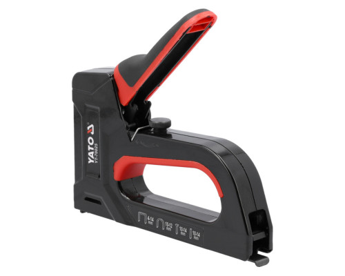 Степлер з регулятором сили YATO Скоби типу: 53П, 140П, 28U, цвяхи тип: 300 Т, 500 І, 6 функцій [6]