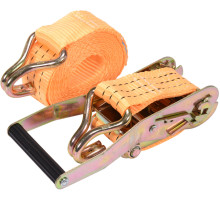 Пас для крепления багажа с трещаткой VOREL : сила натяжения – 1500/3000 daN, 4 м х 50 мм [6]