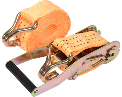 Пас для крепления багажа с трещаткой VOREL : сила натяжения – 1500/3000 daN, 4 м х 50 мм [6]