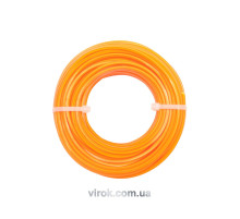 Жилка к газонокосилке квадратная с сердцевиной FLO, d=2,7 мм, l=15 м [10/120]