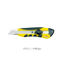 Ніж VOREL з висувним лезом з відломними сегментами : М= 18 мм [24/144]