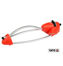 Зрошувач осциляційний YATO до шлангу 1/2", 17 отворів, ABS-пластик + алюміній [6]