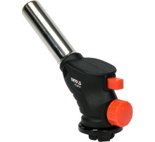 Горелка газовая YATO : цанговое соединение EN417. до 1 кВт. пьезовоспаление. 360°. дождь t' 1000°c [10/100]