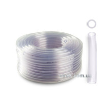 Шланг ПХВ 1-слойный . общин. назнач. пищевой (Food) с раб. давление. 0,05МПа, Ø=10мм, t=1,5мм, l=50м