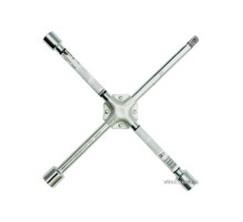 Ключ для коліс хрестоподібний YATO 24х27х32x3/4" зміцнений [3]