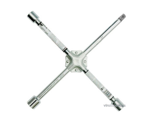 Ключ для колес крестообразный YATO 24х27х32x3/4" укрепленный [3]