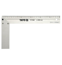 Кутник столярний алюмінієвий YATO : l= 300 мм [6/36]