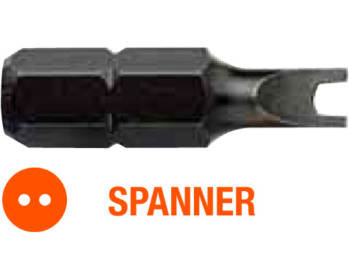 Насадка викруткова USH Industry : SPANNER SP4 x 25 мм, Уп. 5 шт.