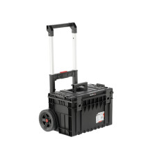 Ящик для інструментів 52V S1 2 секції з органайз. YATO на 2-х колесах, 660x643x483 мм, з телеск. руч