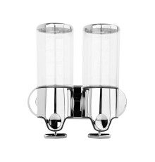 Дозатор рідкого мила настінний FALA  500 мл, з ПВХ, хромований, 241x100x122 мм [24]