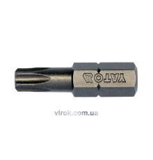 Насадка викруткова YATO : "TORX" T27 x 25 мм. HEX 1/4". 10 (Уп/Шт.) [20/100]