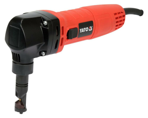 Ножиці електричні для бляхи YATO, 230 В, 600 Вт, лист T= 1.2-2.5 мм, 2 різці [5]