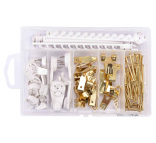 Гачки для кріплення картин VOREL, 121 шт.(DW)