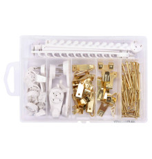 Гачки для кріплення картин VOREL, 121 шт.(DW)