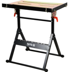 Стіл розкладний для зварювальних робіт YATO, 66x 59x 83 cм, макс. навантаж.- 150 кг [1]