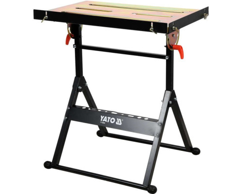 Стіл розкладний для зварювальних робіт YATO, 66x 59x 83 cм, макс. навантаж.- 150 кг [1]